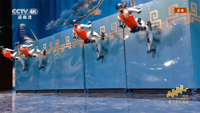 以武會春，宇樹春晚機器人馬年秀出“賽博真功夫”