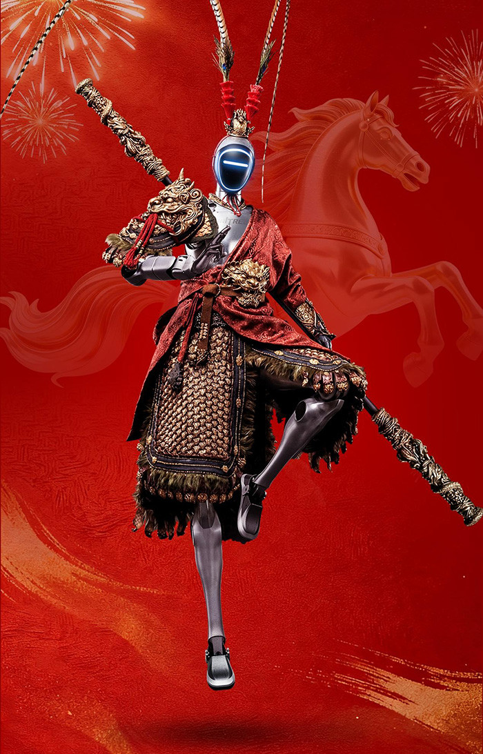 以武會春，宇樹春晚機器人馬年秀出“賽博真功夫”