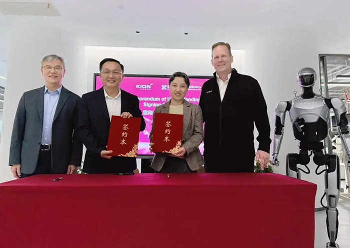 NAVIAI人形機器人亮相國際頂會 LogiMAT