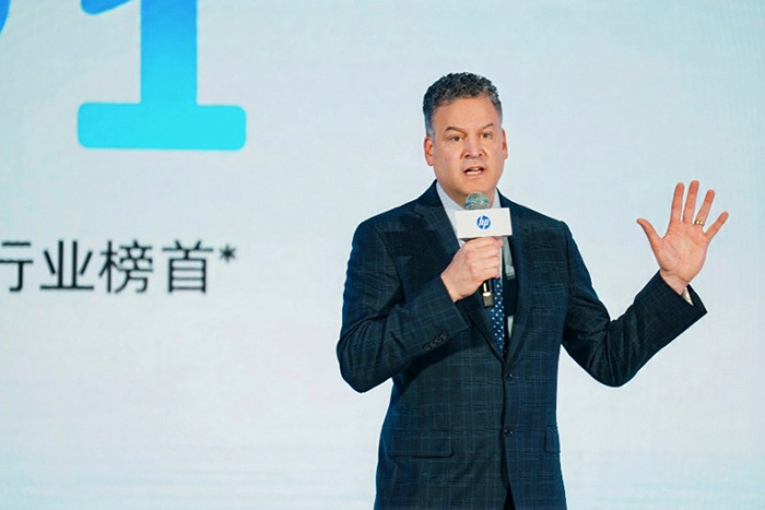 惠普公司辦公打印解決方案事業部全球總裁Craig Bernero